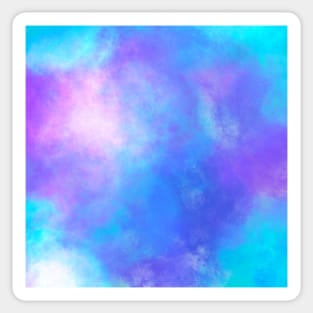 Blue universe Sticker